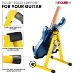 5 Core A Frame Guitar Stand with Foam Arms for Acoustic Electric and Bass Guitars - Image 41