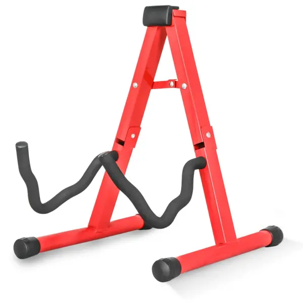 5 Core A Frame Guitar Stand with Foam Arms for Acoustic Electric and Bass Guitars - Image 57