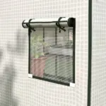 01-0472 Replacement Cover, 55" x 56.25" x 74.75" Walk-in Greenhouse Cover Reinforced Anti-Tear PE Hot House Cover, White - Image 9