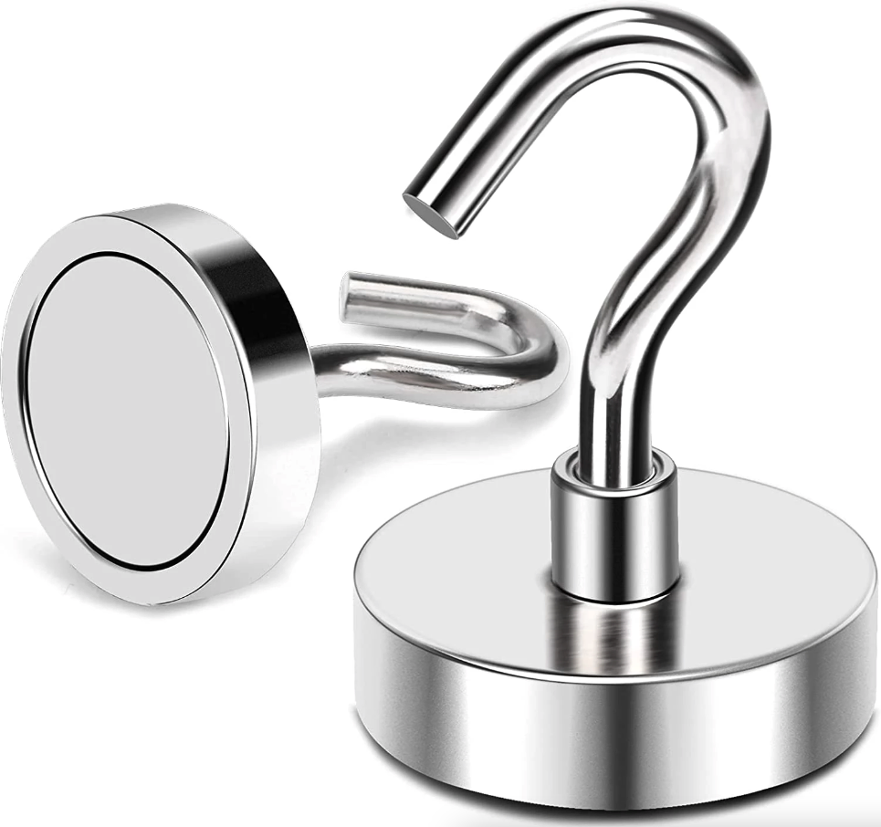 10 Pack N52 Neodymium Magnetic Hook Hangers