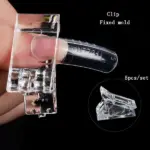 10 Pack Nail Extension Clips for Poly Builder Gel Quick Form Nail Tips - Image 10