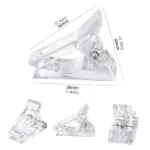 10 Pack Nail Extension Clips for Poly Builder Gel Quick Form Nail Tips - Image 2