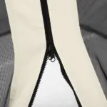 Outsunny 9.8 x 12 Ft Gazebo Replacement Mosquito Netting 4-Panel White and Black - Image 8