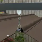 10' x 13' Metal Retractable Pergola Canopy, Outdoor Pergola for Garden, Patio, Backyard, Deck, Brown - Image 8