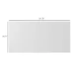 10 x 20ft Carport Roof, UV Resistant Canopy Replacement Cover with Ball Bungee Cords, White - Image 3