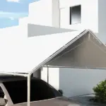 10 x 20ft Carport Roof, UV Resistant Canopy Replacement Cover with Ball Bungee Cords, White - Image 7