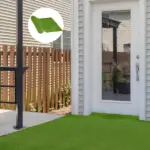 10 x 3 Artificial Turf Grass Green with UV Protection Drain Holes 125 Height - Image 2