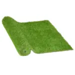10 x 3 Artificial Turf Grass Green with UV Protection Drain Holes 125 Height