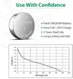 10 Pack 377 376 364 363 SR626SW Silver Oxide Watch Batteries - Image 4
