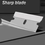 100 Pack Single Edge Razor Scraper Blades for Cleaning and Utility Use - Image 11