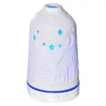 HOMCOM 100mL Essential Oil Diffuser and Humidifier with 7 Color LED and Timer - Image 11