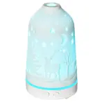 HOMCOM 100mL Essential Oil Diffuser and Humidifier with 7 Color LED and Timer