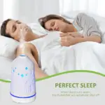 HOMCOM 100mL Essential Oil Diffuser and Humidifier with 7 Color LED and Timer - Image 6