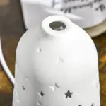 HOMCOM 100mL Essential Oil Diffuser and Humidifier with 7 Color LED and Timer - Image 8