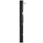 10.6 Gallon Solar Heated Outdoor Shower with Rainfall and Handheld Heads, 7 ft