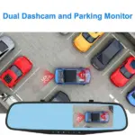 4.3 Inch 1080P Rearview Mirror Dual Dash Cam with Front and Rear Cameras - Image 18
