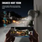 3MP 1296P WiFi Outdoor PTZ Security Camera with PIR Motion and Night Vision - Image 10