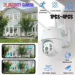 3MP 1296P WiFi Outdoor PTZ Security Camera with PIR Motion and Night Vision - Image 2