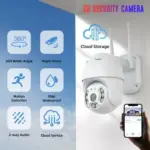 3MP 1296P WiFi Outdoor PTZ Security Camera with PIR Motion and Night Vision - Image 3