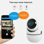 1080P WiFi Indoor Security Camera with Pan Tilt Night Vision and Two-Way Audio - Image 8