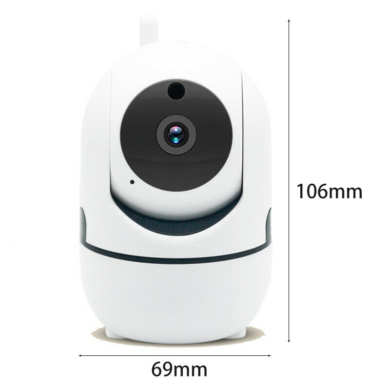 1080P WiFi Indoor Security Camera with Pan Tilt Night Vision and Two-Way Audio
