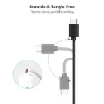 10 Pack USB-C to USB-A Charging and Data Cables, 3 Foot - Image 8