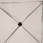10x10 Pop Up Canopy Tent, Mesh Sidewalls, Adjustable Height, Carry Bag Included - Garden Patio Shade, Easy Setup - Image 8