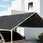 Outsunny 10x20 Ft Charcoal Carport Canopy Replacement UV-Resistant with Ball Bungee Tethers - Image 7