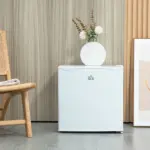 1.1 Cu.Ft Mini Freezer, Compact Upright Design, Reversible Door, Removable Shelves, White, for Home, Dorm, Office Appliances - Image 2