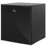 HOMCOM 1.1 Cu.Ft Mini Upright Freezer Countertop with Removable Shelves Reversible Door for Home Dorm Black - Image 12