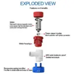 1100 GPH 12V Submersible Bilge Pump for Boat 3/4 Inch Hose - Image 9