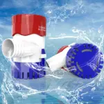 1100 GPH 12V Submersible Bilge Pump for Boat 3/4 Inch Hose - Image 18
