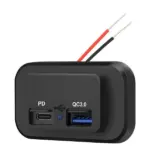 12V-24V 36W USB-C PD and QC 3.0 Dual Port Vehicle Charger Socket - Image 10