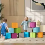 12 Piece Soft Play Blocks Soft Foam Toy for Toddler, Contemporary - Image 2