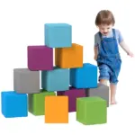 12 Piece Soft Play Blocks Soft Foam Toy for Toddler, Contemporary - Image 11