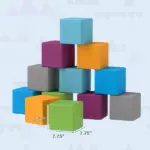 12 Piece Soft Play Blocks Soft Foam Toy for Toddler, Contemporary - Image 3