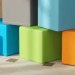 12 Piece Soft Play Blocks Soft Foam Toy for Toddler, Contemporary - Image 8