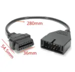 OBD1 12 Pin to OBD2 16 Pin Adapter Cable for GM Diagnostic Scanner - Image 7
