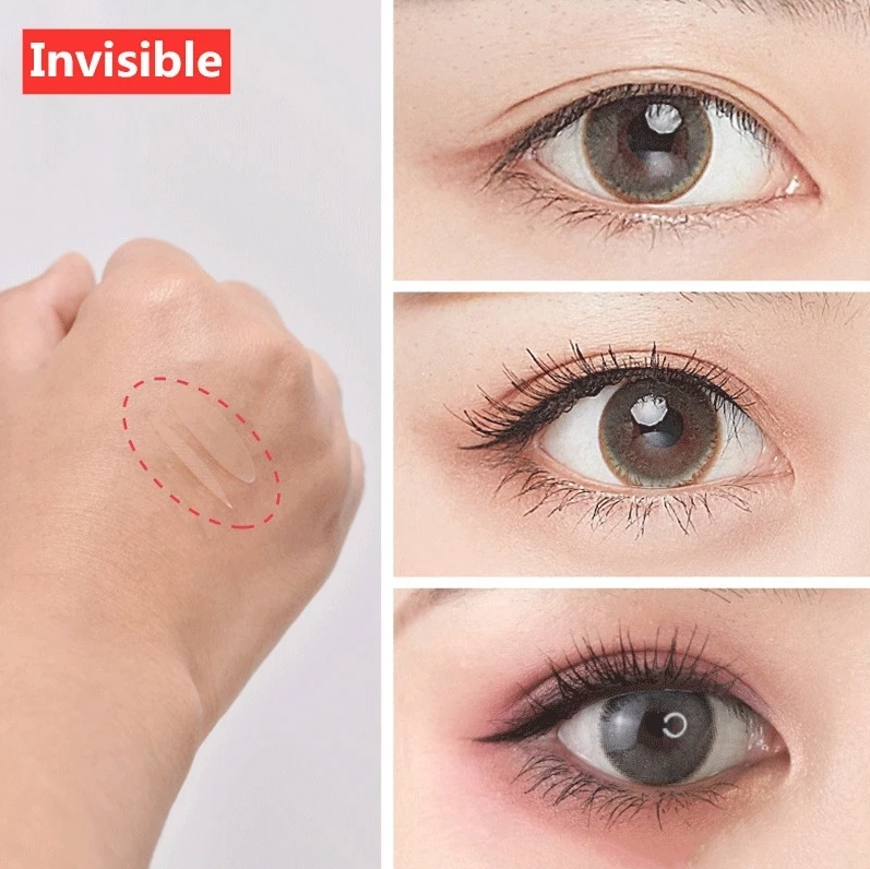 1200 Piece Invisible Double Eyelid Adhesive Tape Strips with Applicator