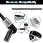 120W Mini Cordless Car Vacuum with 9000Pa Suction and Washable HEPA Filter - Image 5