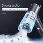 120W Mini Cordless Car Vacuum with 9000Pa Suction and Washable HEPA Filter - Image 13