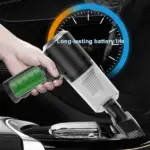 120W Mini Cordless Car Vacuum with 9000Pa Suction and Washable HEPA Filter - Image 18