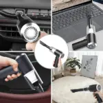 120W Mini Cordless Car Vacuum with 9000Pa Suction and Washable HEPA Filter - Image 4