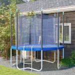 Soozier 12 Ft Trampoline Pad, Trampoline Replacement Safety Pad, Tear-Resistant, All-Weather Trampoline Accessories, No Holes for Poles, Blue - Image 2