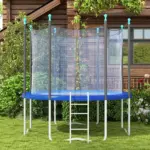 Soozier 12 Ft Trampoline Pad, Trampoline Replacement Safety Pad, Tear-Resistant, All-Weather Trampoline Accessories, No Holes for Poles, Blue - Image 10