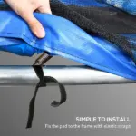 Soozier 12 Ft Trampoline Spring Cover Safety Pad Water Tear Resistant All-Weather - Image 5