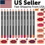 12 Color Matte Lip Liner Pencil Set