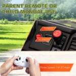 12V Kids Electric Ride On Car with Parent Remote, Suspension and LED Lights, Camouflage - Image 6