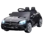 12V Kids Electric Ride-On, Black, Remote Control, Music, Lights, Dual Motors, for Children - Image 11
