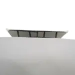 Outsunny 13 ft x 10 ft Patio Gazebo Outdoor Canopy Shelter with Double Vented Roof, Steel Frame for Lawn Backyard and Deck, Cream White - Image 11
